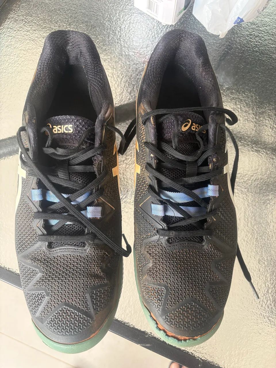 Tenis Asics saibro 44