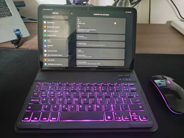 Tablet XIAOMI PAD 6 na caixa PERFEITO + Kit RGB + Capa - Foto 4