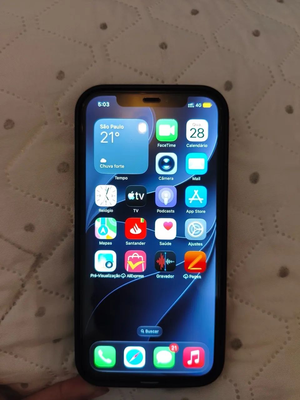 iPhone 12 64GB | Excelente Estado |  Acompanha película e Capinha - Foto 3