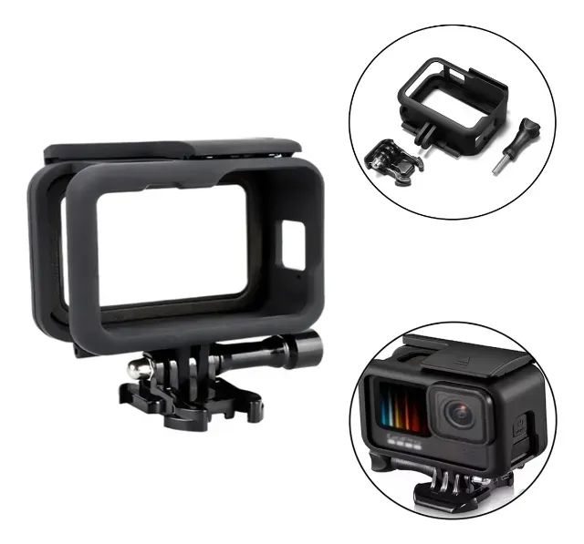 Suporte Armação Moldura Frame Case anti impacto Para Gopro Hero 9/10/11/12/13