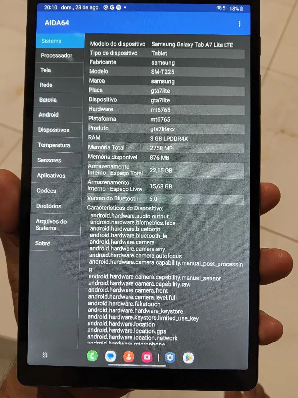 Tablet Galaxy Tablet A7 Samsung - Foto 3