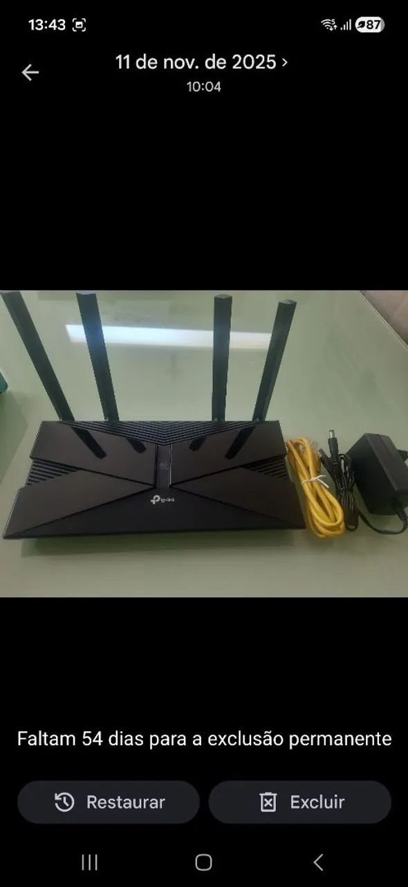 Tp-link AX50 3000 wifi 6 potência e alcance  - Foto 4