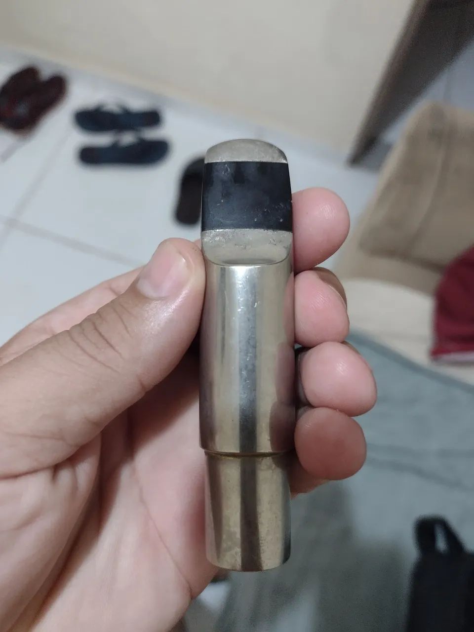 Vende-se sax alto da Marca Michael valor 2.000 ou troco em sax tenor  - Foto 5