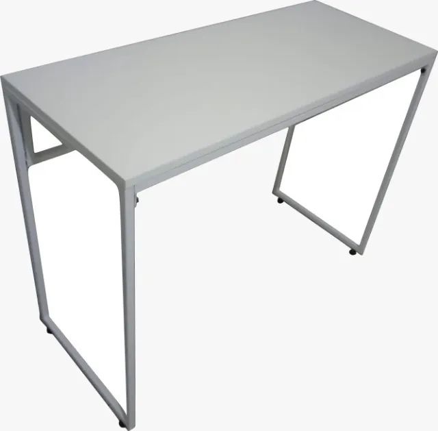 Mesa de Estudo NOVA Escrivaninha Multiuso Estilo Industrial Notebook Computador Escritório - Foto 5