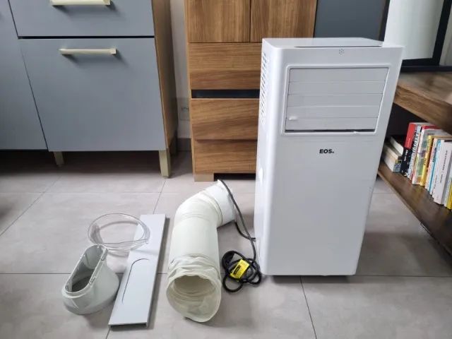 Ar Condicionado Portátil EOS EAP10F, 10000BTU, Frio, Ultra Slim, 220V, Branco