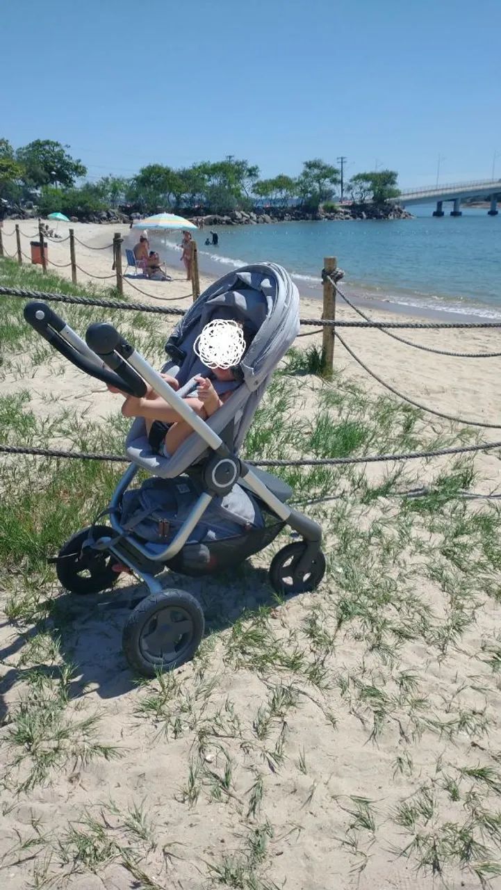 Carrinho de Bebê  - STOKKE - Cinza  - Foto 4