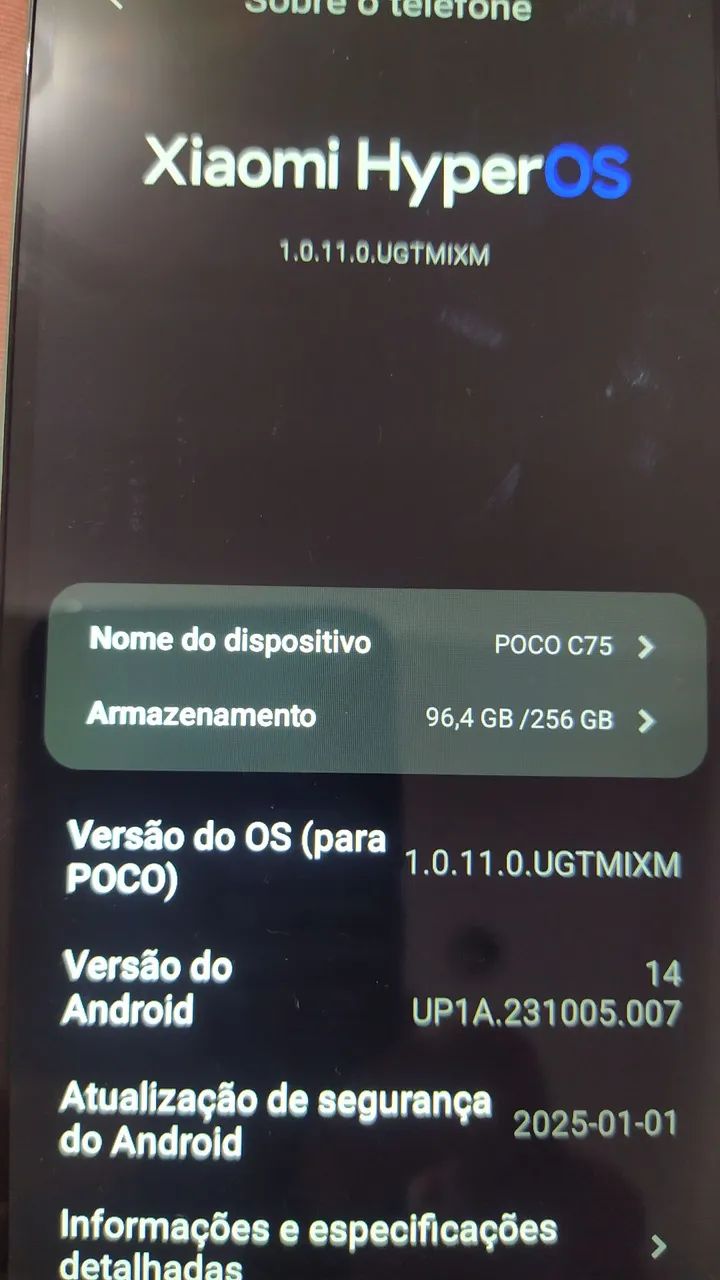 Celular poco  C75 - Foto 2