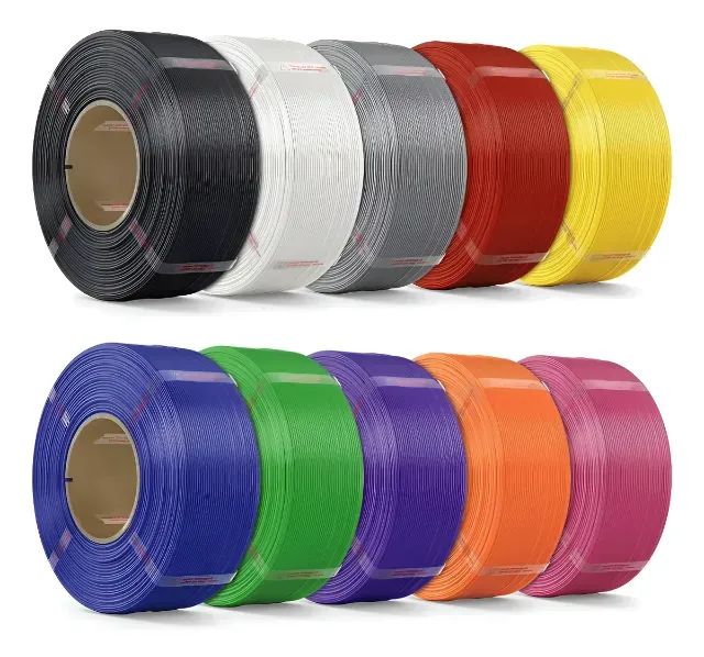 FILAMENTO PLA LITE DA BAMBU LAB 1KG SEM CARRETEL VARIAS CORES
