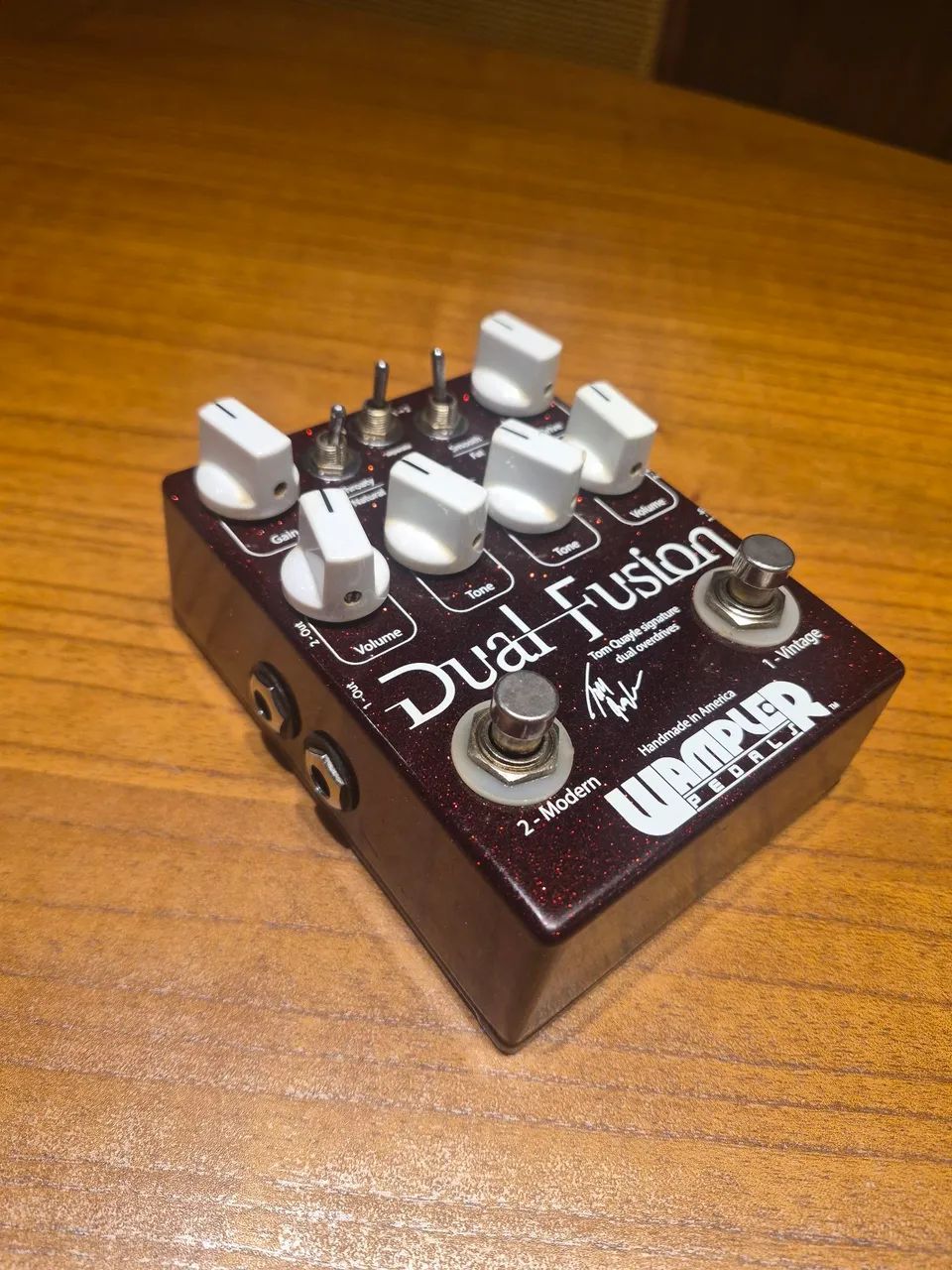 Pedal Wampler Dual Fusion - Tom Quayle Signature overdrive