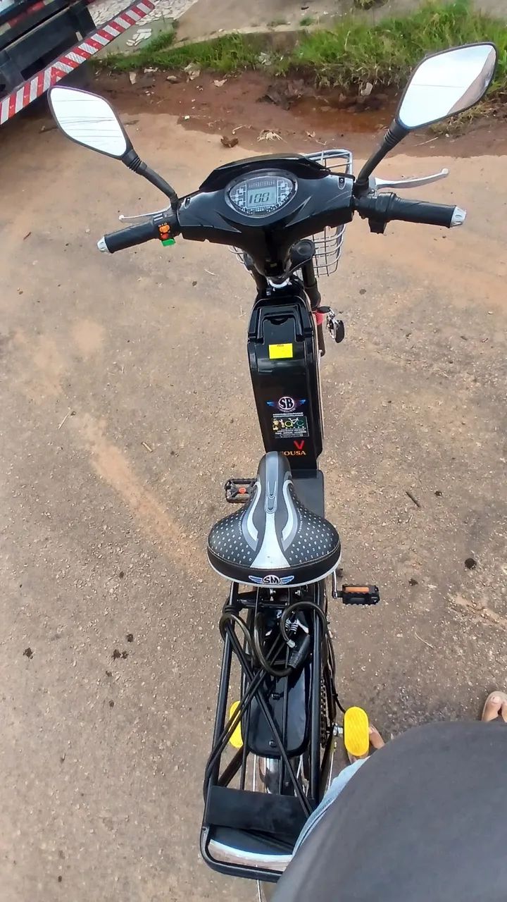 Vendo bike elétrica semi nova - Foto 4