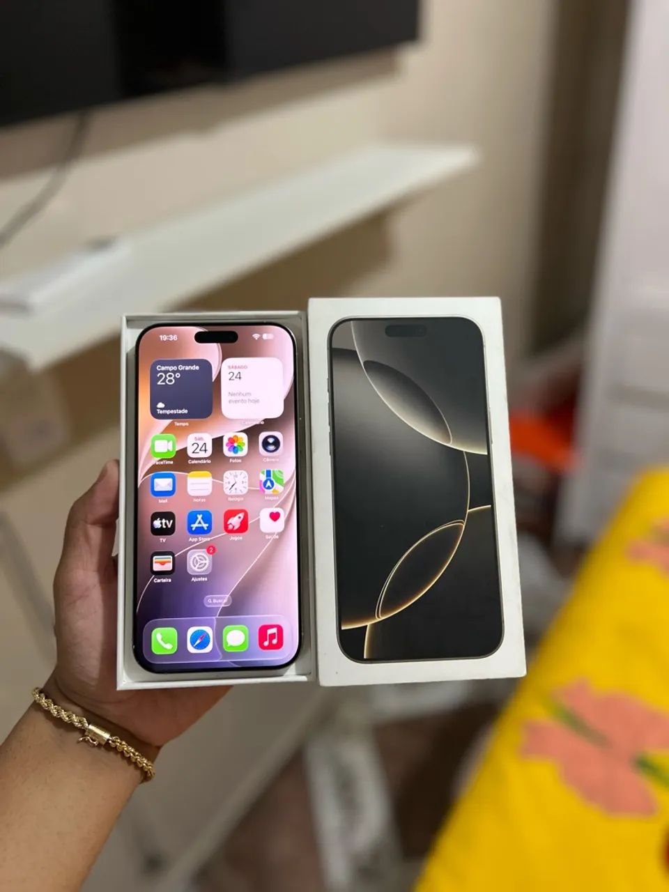 iPhone 16 pro Max 256GB zero na caixa original 