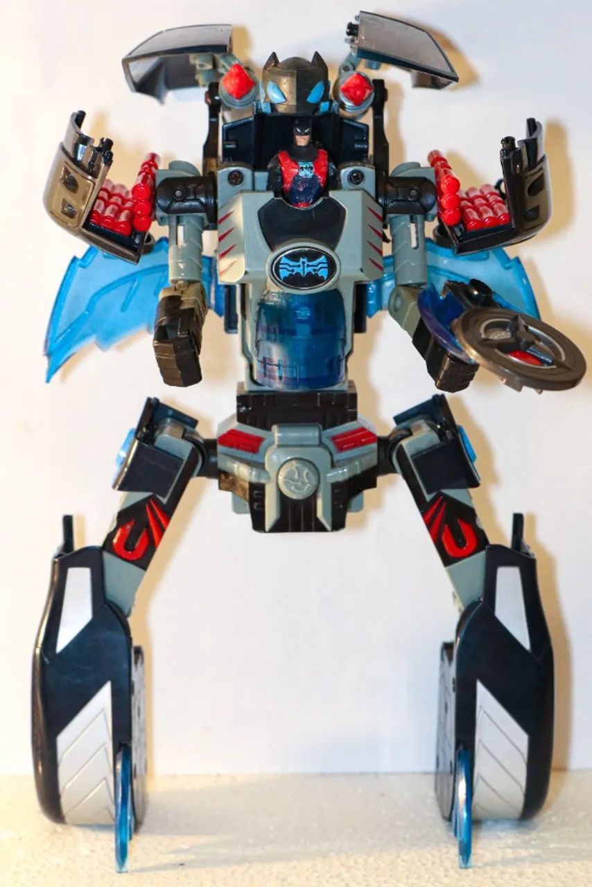 Batman Shadow Tek Shadowbot Vehicle Batmobile Mattel - Foto 2