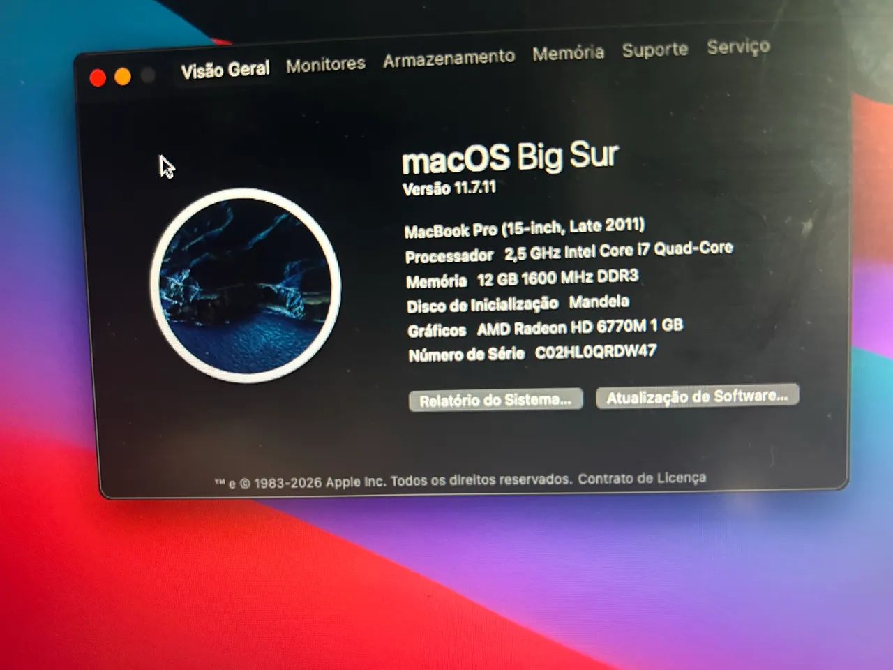 MacBook Pro 2011 15.4 - Foto 3