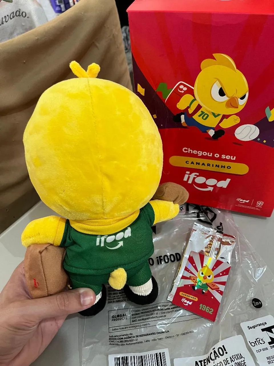 Canarinho IFood 1962 Original Copa do Mundo - Foto 2