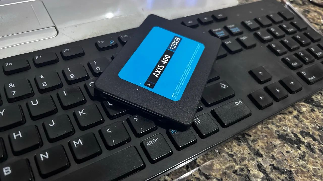Ssd 120 gb Axi 400 com windows 10 e Office ( excelente estado ) 64 bits win