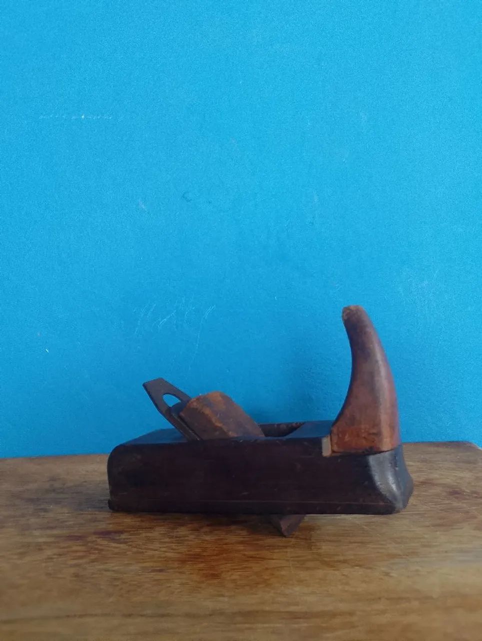 Plaina de carpinteiro artesanal dos anos 40 - Foto 2