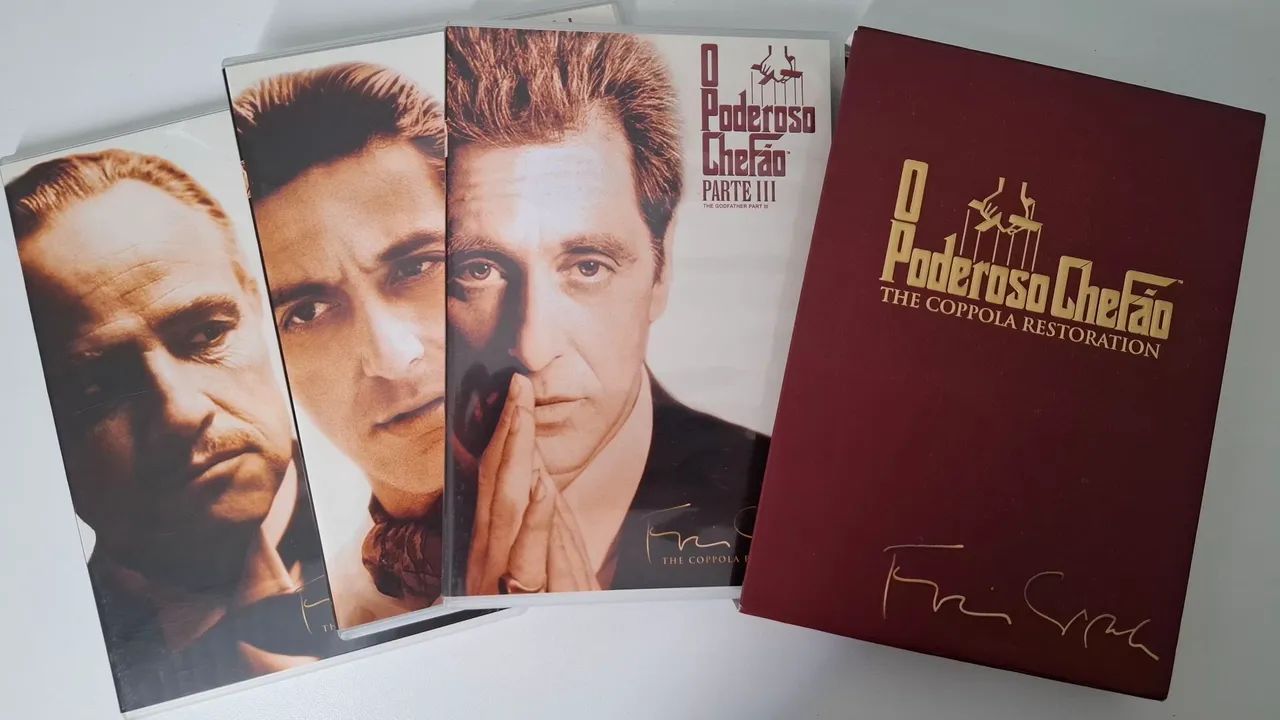 Coleção original de DVD o poderoso Chefao - Foto 3