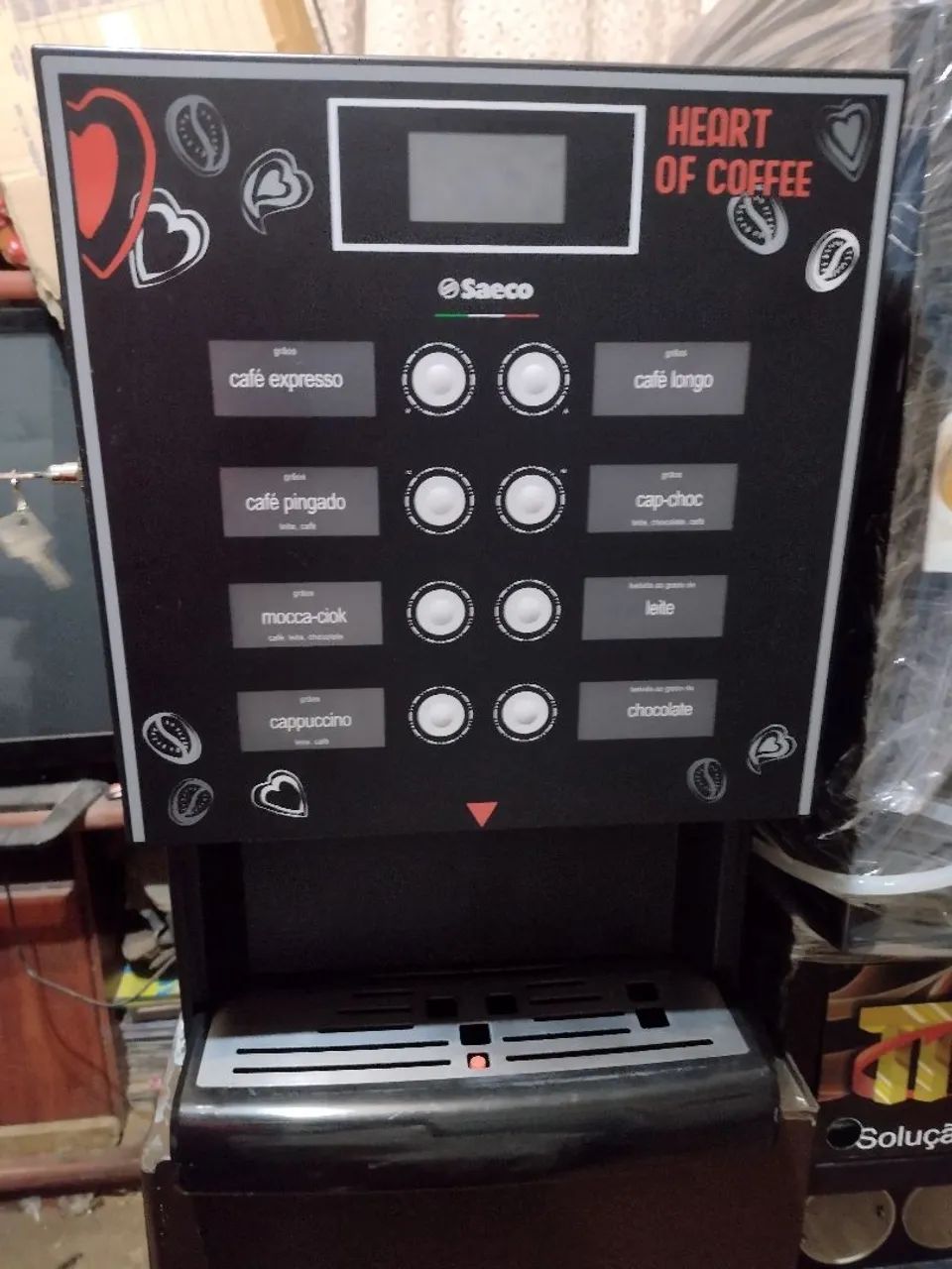 Máquina de café cafeteira multibebidas Saeco Phedra hiper automática