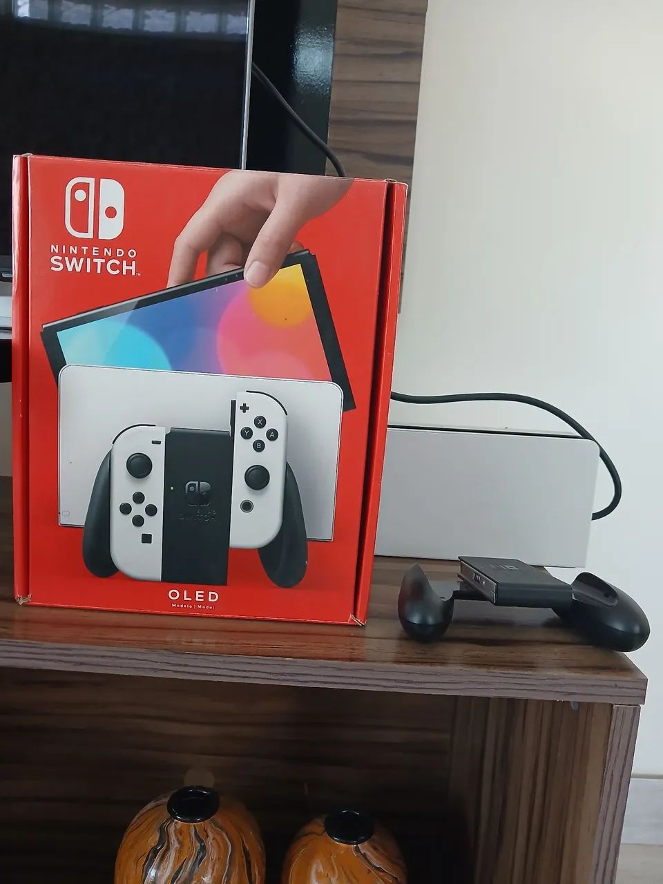 Nintendo switch Oled Desbloqueado - Foto 5