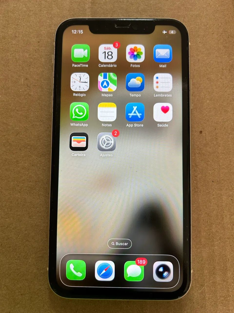 Vendo iPhone 11- 64gb - Branco - Foto 5