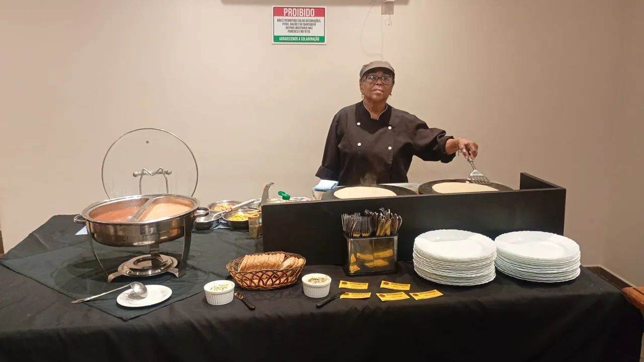 Buffet a domicilio crep ou pizza - Foto 2