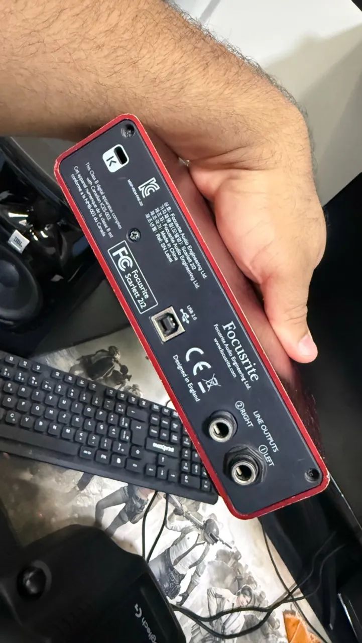 Interface Focusrite 2i2 2ªg - Foto 5