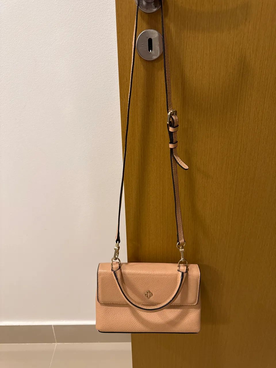 Bolsa Capodarte Nude em couro
