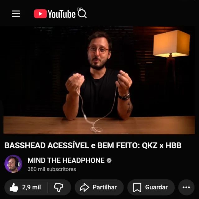 Fone Intra Auricular QKZ + HBB - Com Mic - Novo - Foto 5