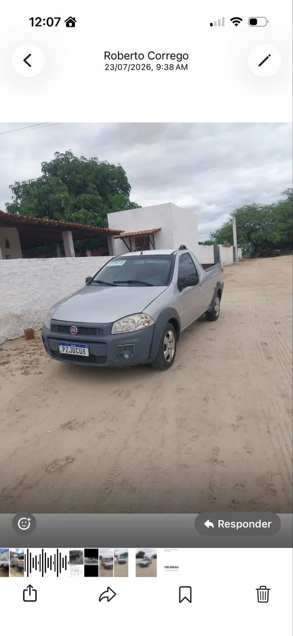 Fiat Strada Working Hard 1.4 Fire Flex 8V CS 2017 - Foto 3