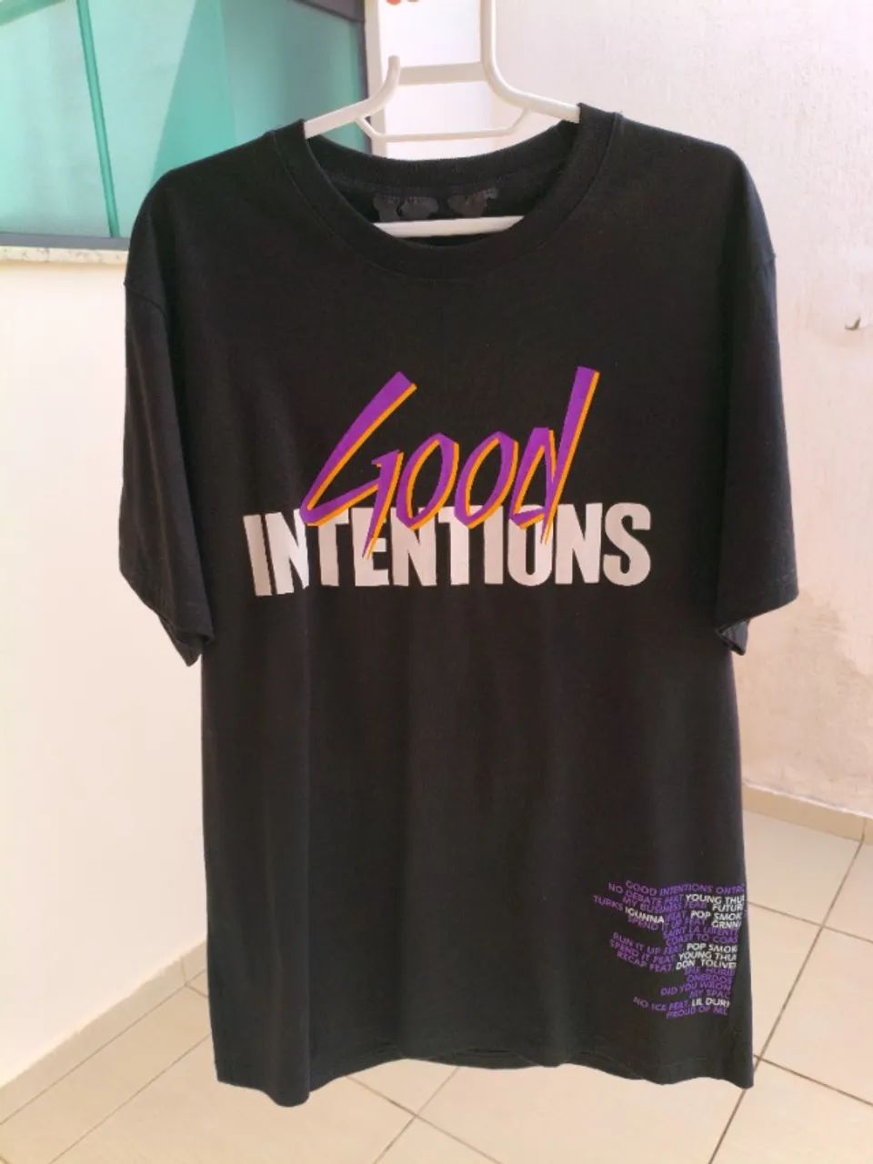 Camiseta Vlone good intentions