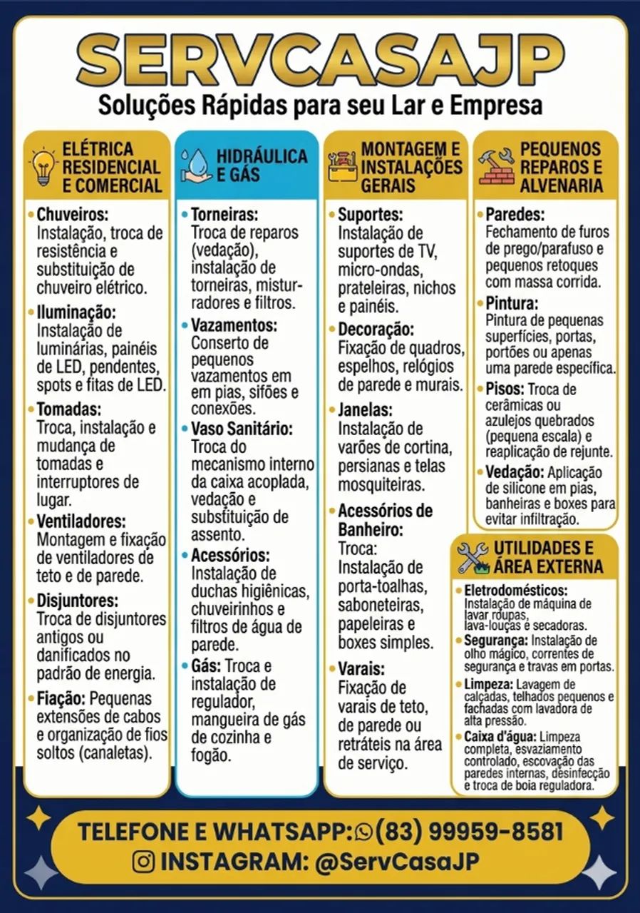 Faz-Tudo - Reparos e Instalações em Geral - Foto 3