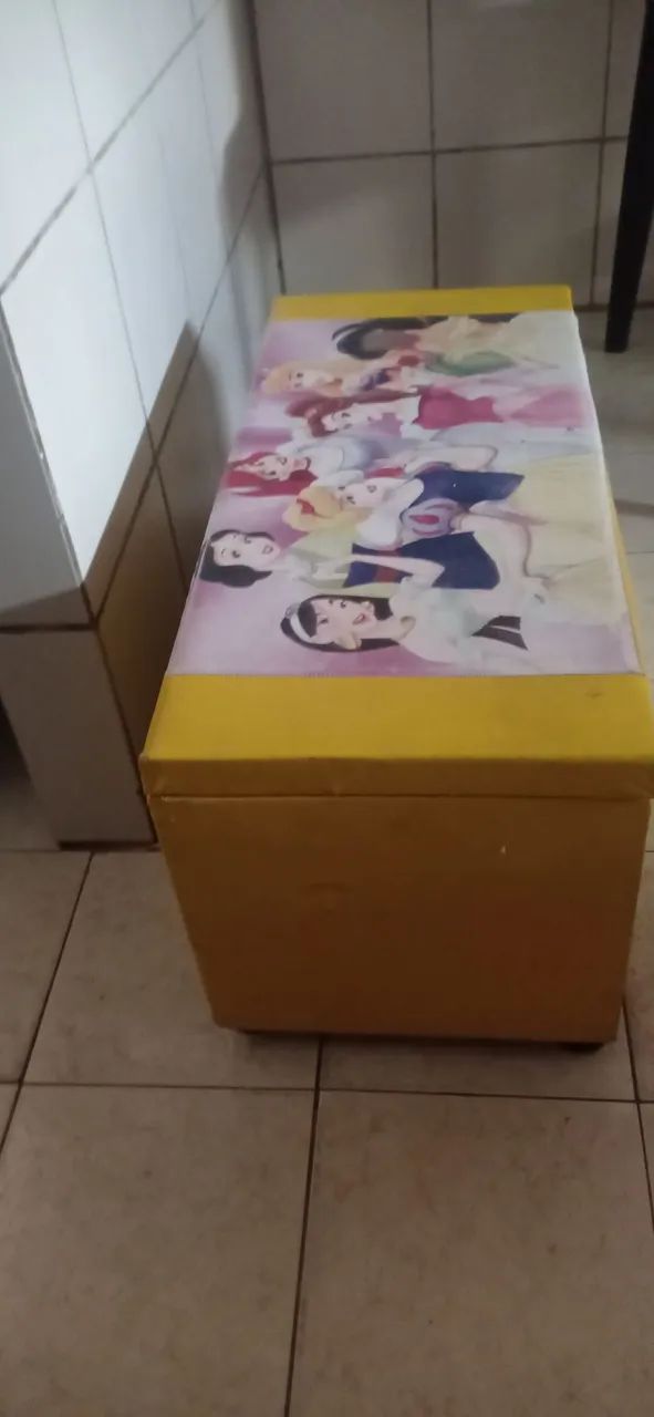 PUFF BAÚ EM ORDEM  - Foto 4