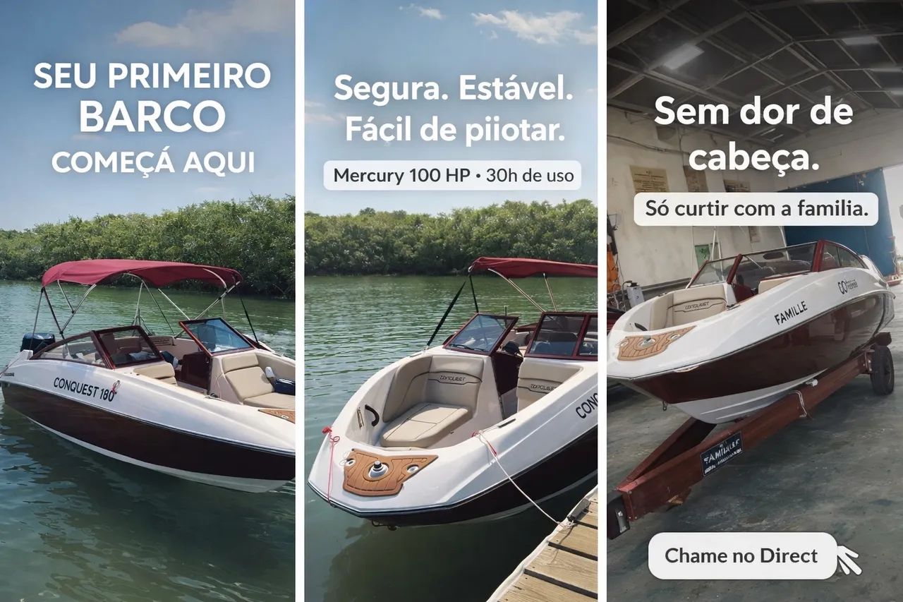 Lancha LF Yachts Conquest 180 - 2023