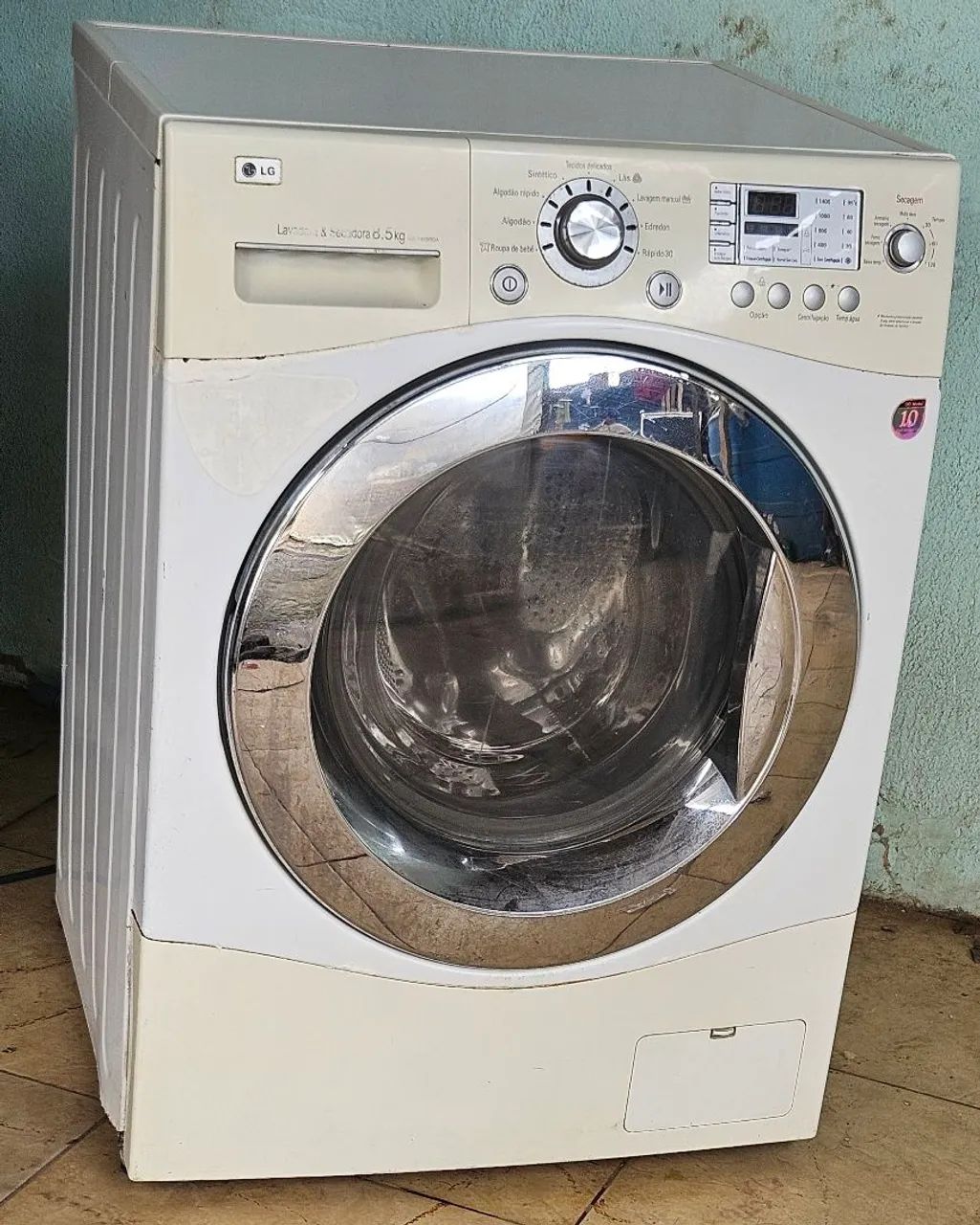 Lavadora e secadora LG