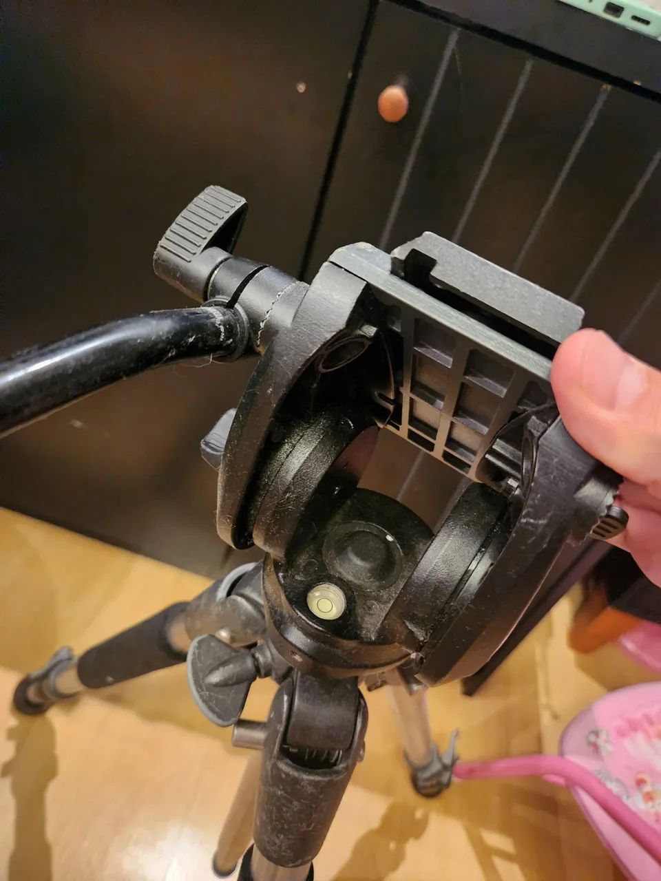 Cabeça de tripe Manfrotto MVH500AH (5KG) - Foto 4