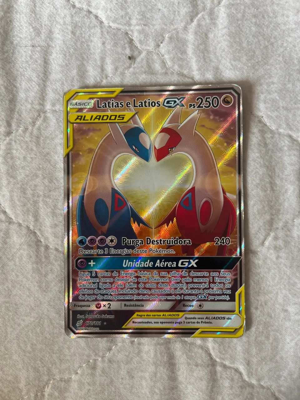 Carta Pokemon Latias e Latios