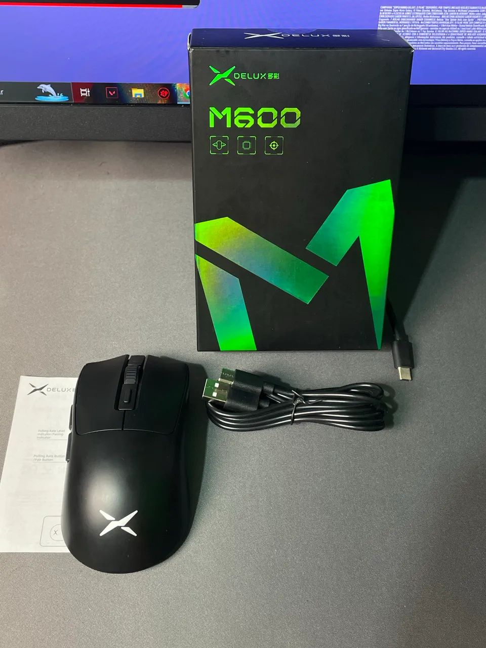 Delux M600 ? Mouse Gamer - Foto 2