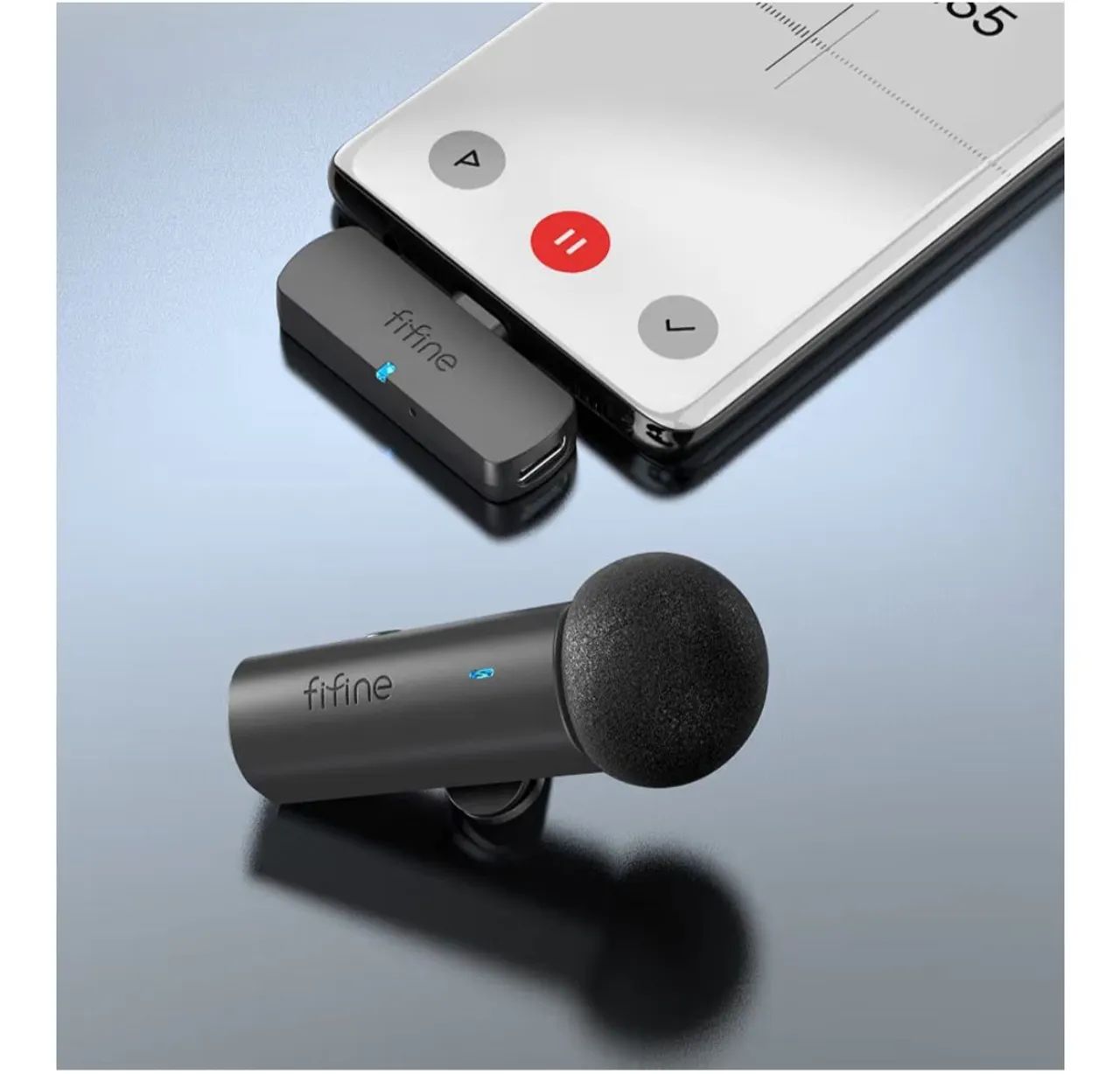 Microfone de Lapela FIFINE USB-C M6 - Foto 2