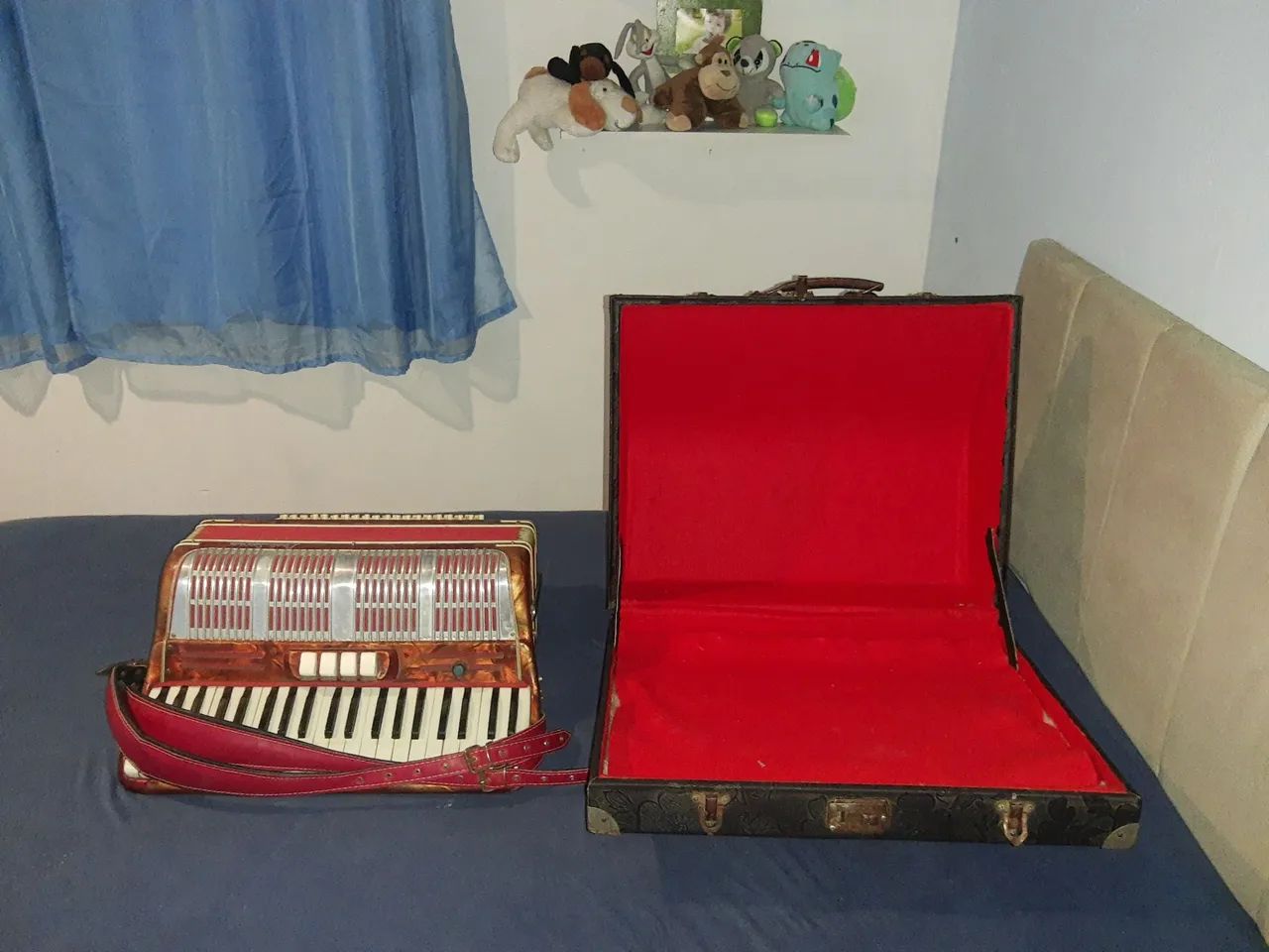 Acordeon Profissional Paolo Soprani, 120 baixos