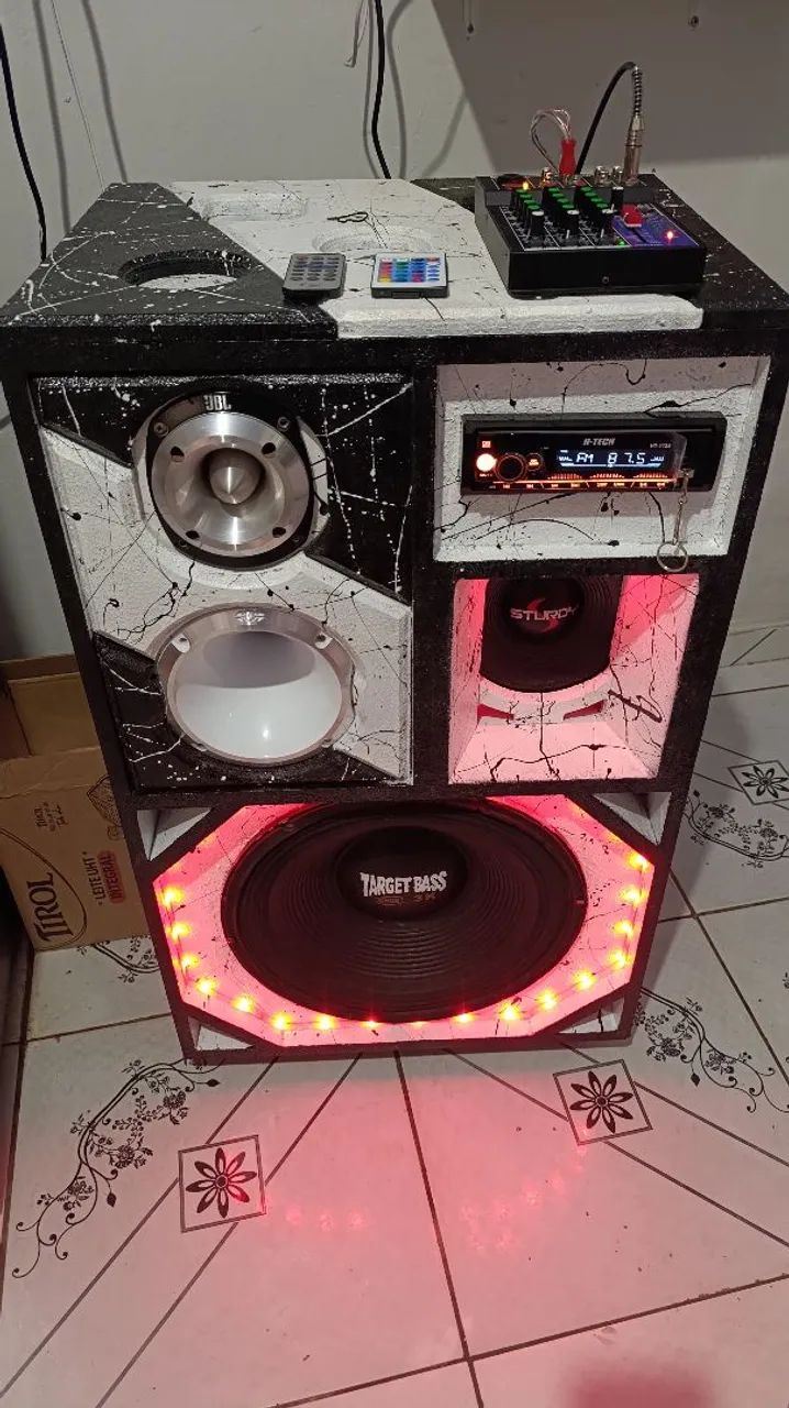 Caixa bob 15" e 8" - Foto 3