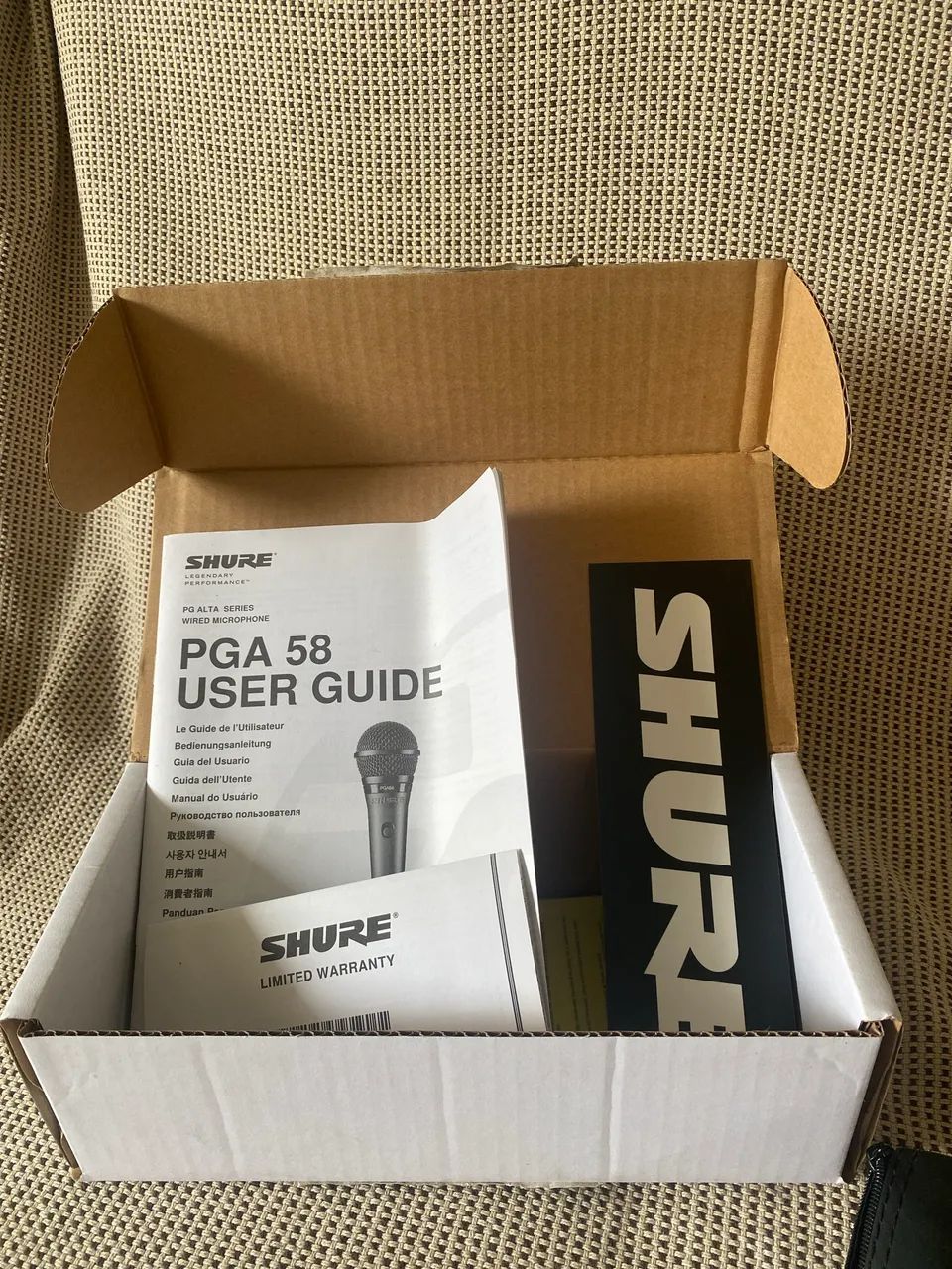 Microfone Shure PGA58 - Perfeito Estado - Foto 3