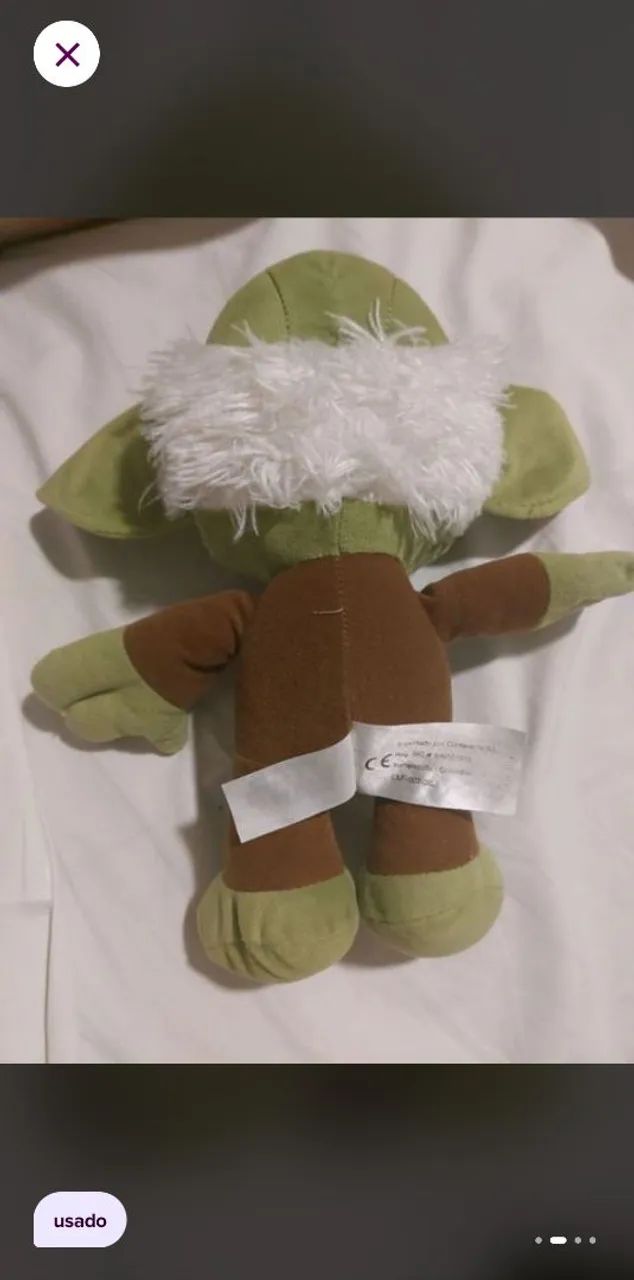 Pelucia Yoda Star wars original  - Foto 2