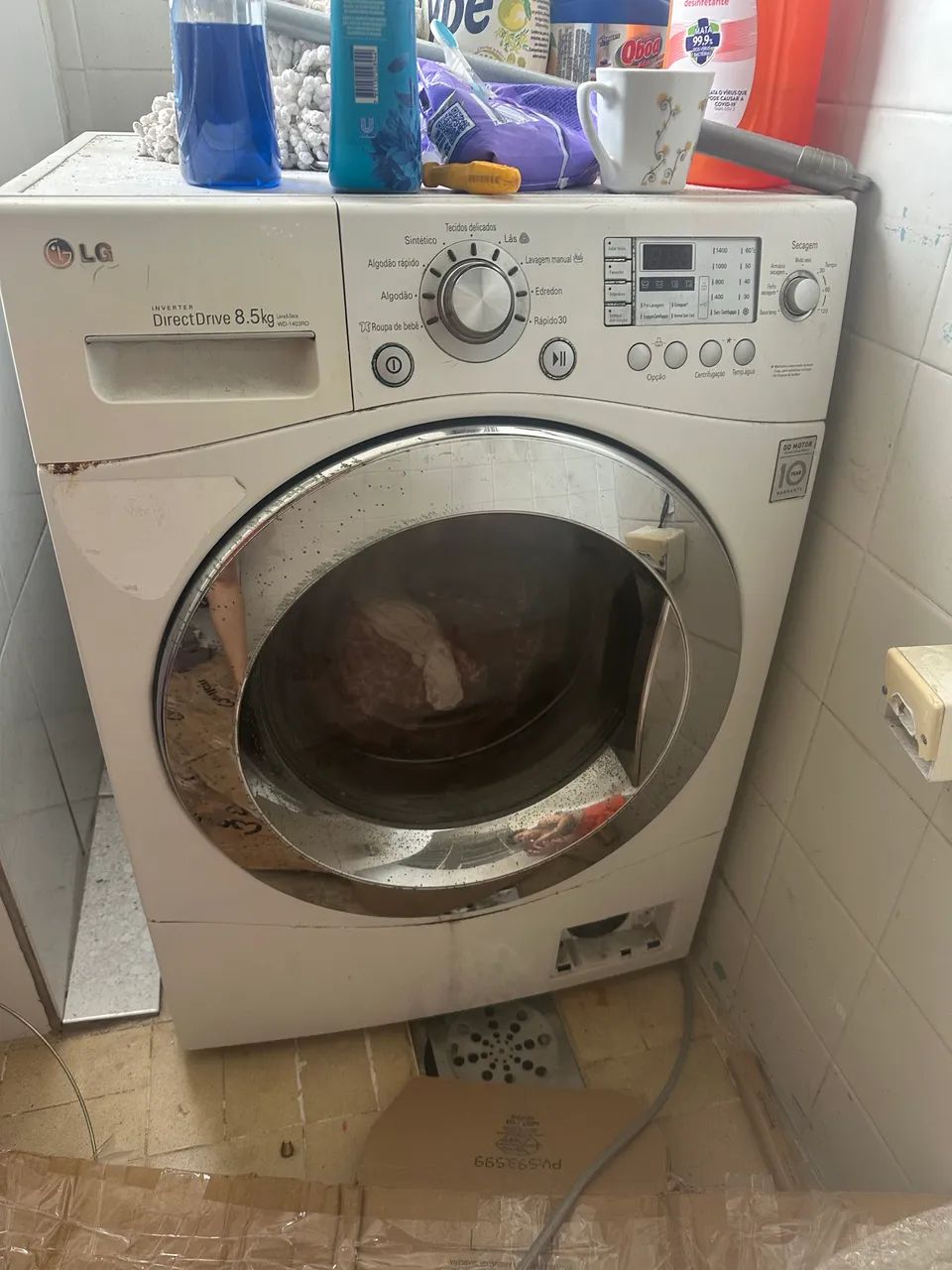 Máquina de lavar roupas 