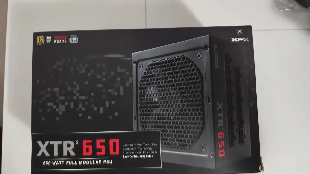 Fonte XFX XTR2 650W Gold Plus Full Modular