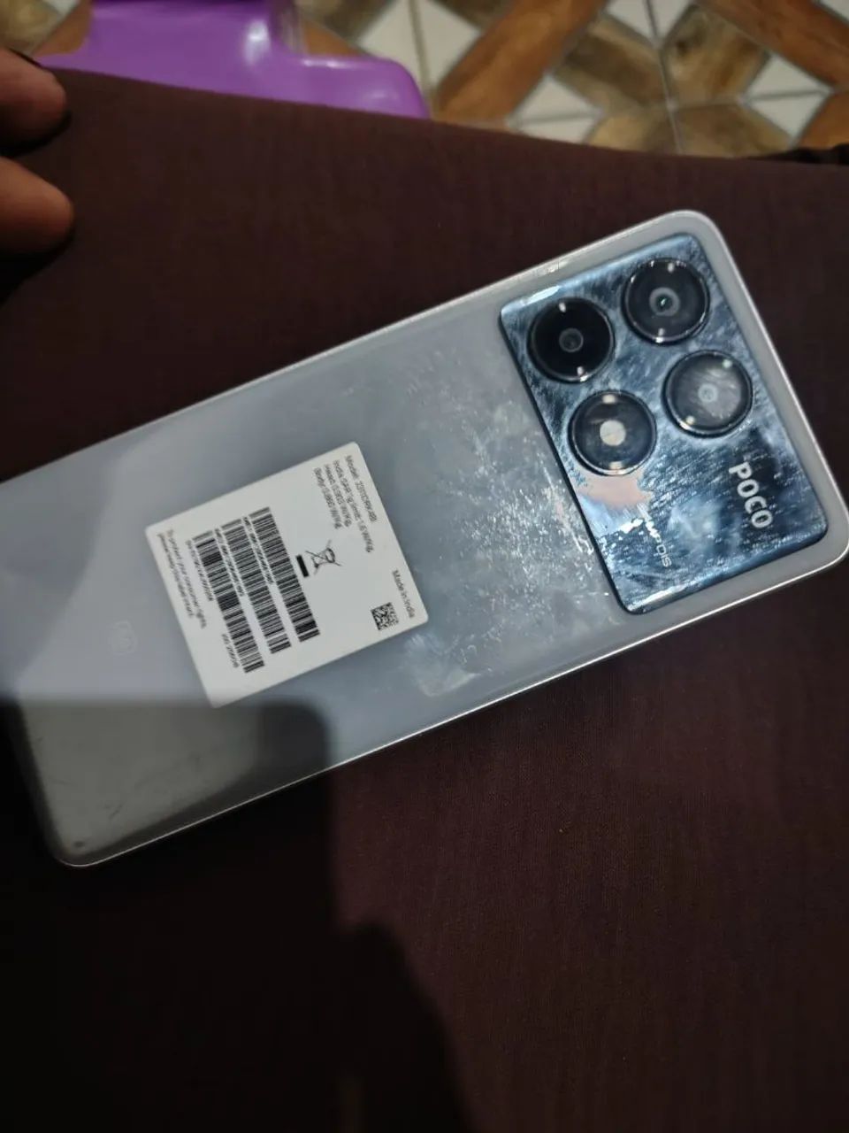 Celular poço x6 pro 