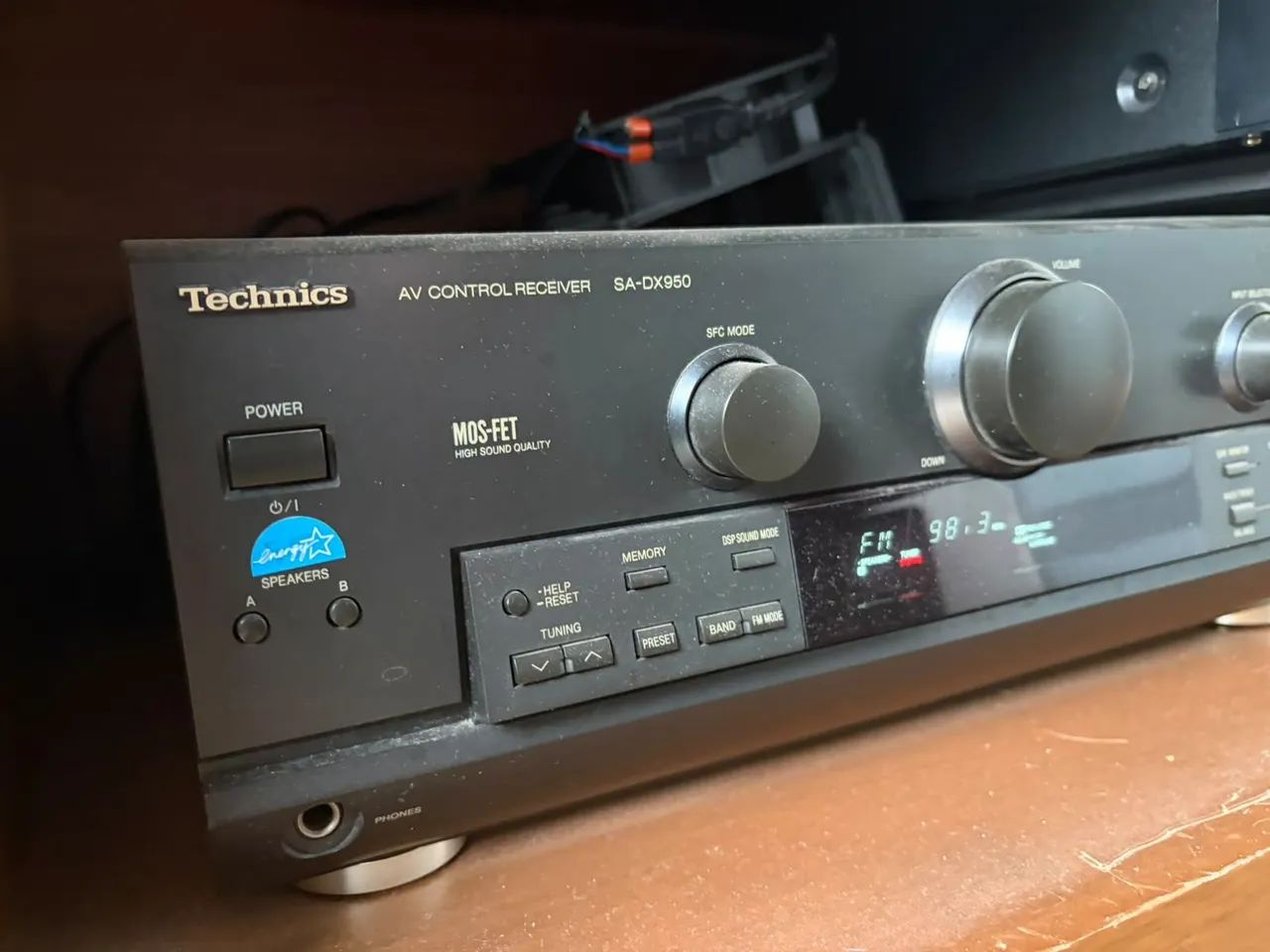 Receiver Technics SA-DX950 + Caixas de Som  - Foto 2
