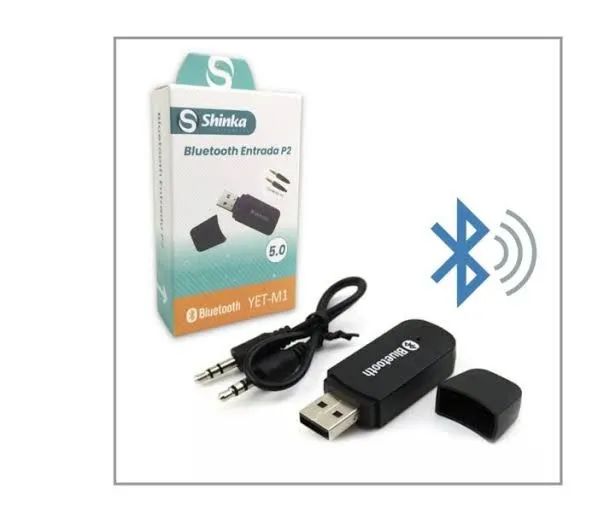 Adaptador bluetooth Usb/P2 pra som