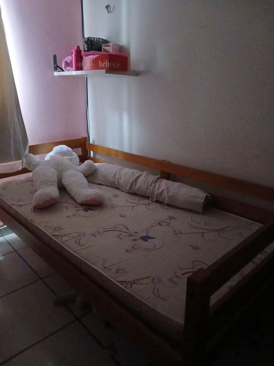 Cama de madeira solteiro - Foto 2