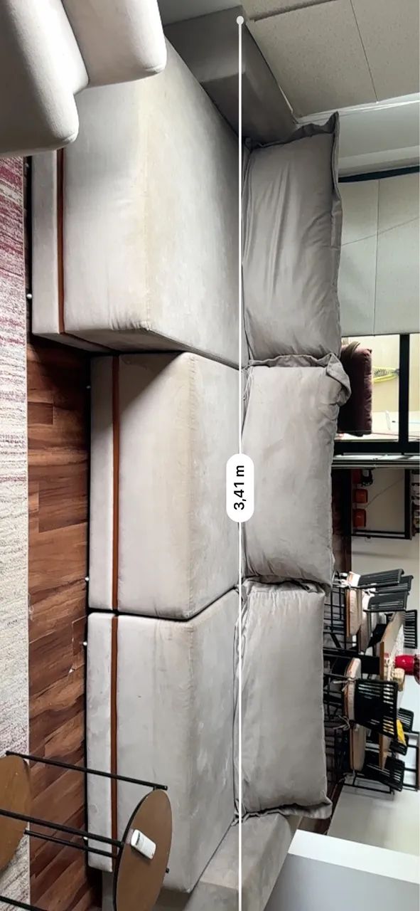 Sofá Chaise Orlando - Conforto Premium65581376656771121
