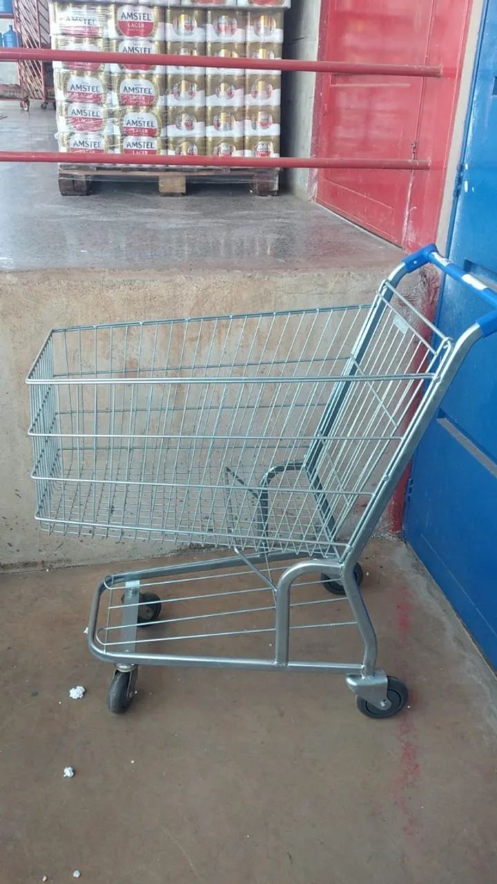 CARRINHO DE COMPRAR 130 LITROS - NOVO